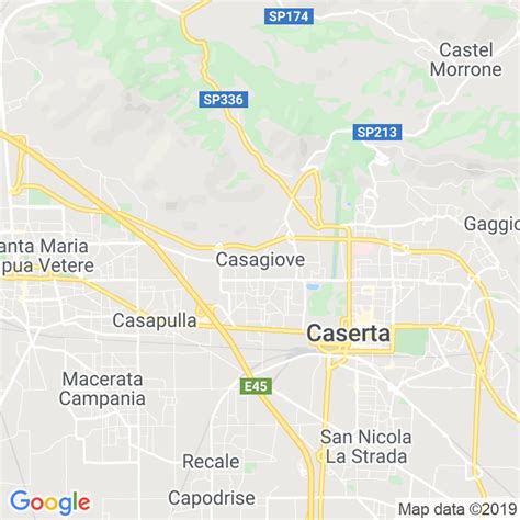 casagiove caserta map.